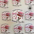 Romance reader stickers | bookish sticker | kindle stickers