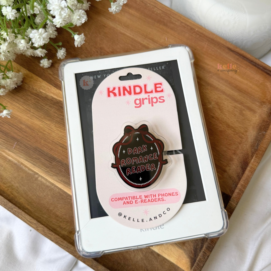 Dark romance kindle grip | kindle case accessories | bookish: Regular Grip
