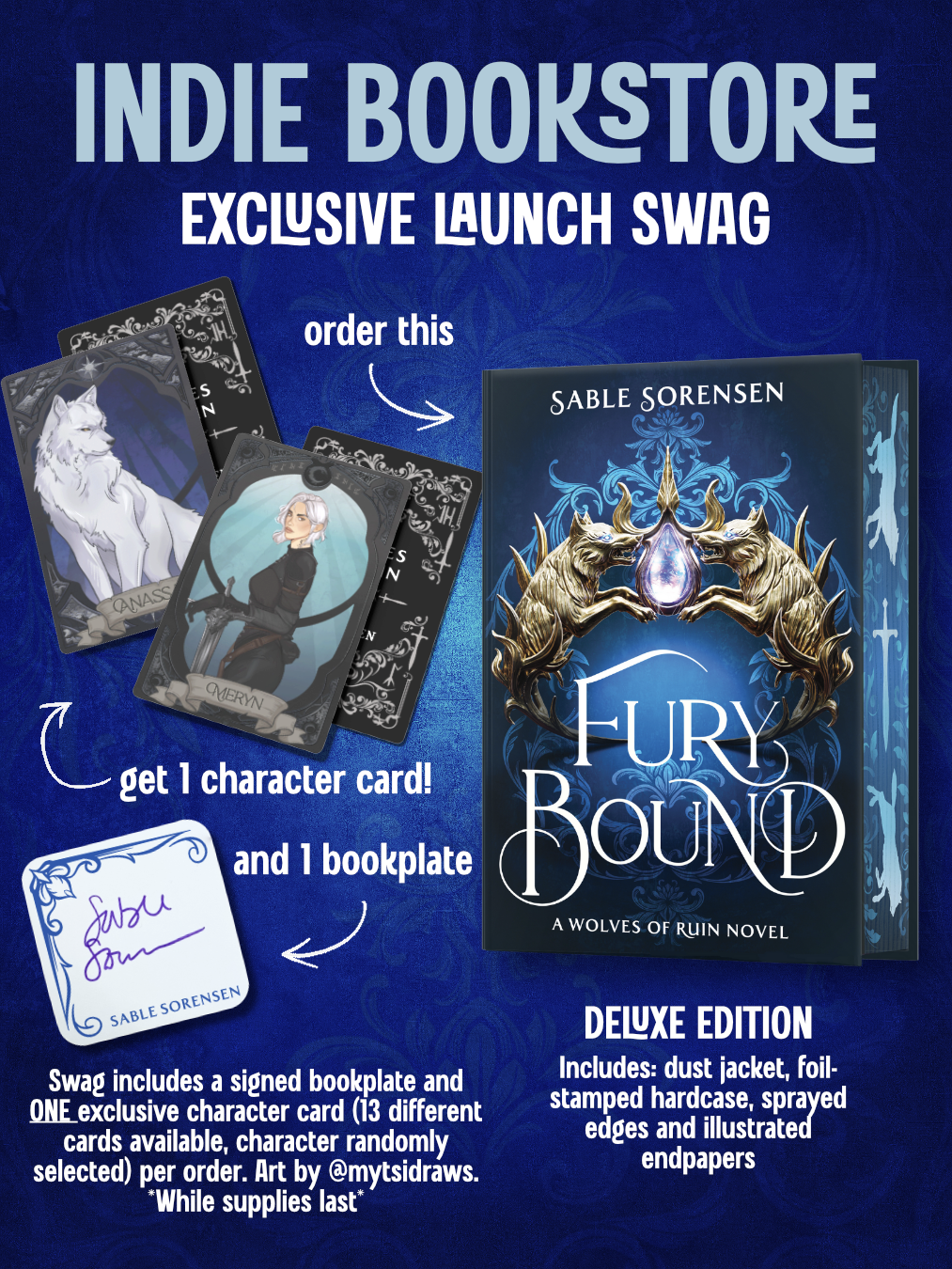 Fury Bound (Deluxe Limited Edition) by Sable Sorenson (The Wolves of Ruin, #2)