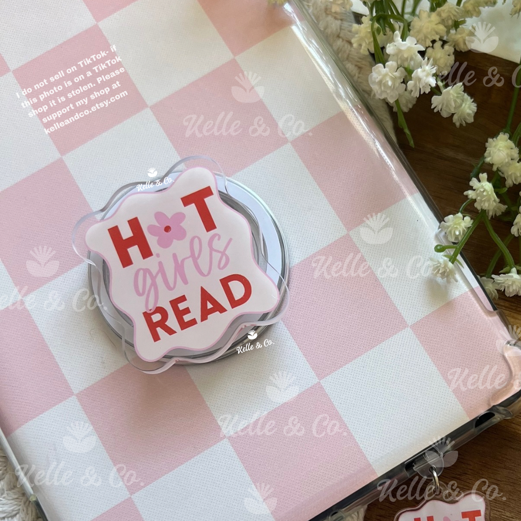 Hot Girls read Kindle grip | kobo grip | kindle accessories: Regular Grip