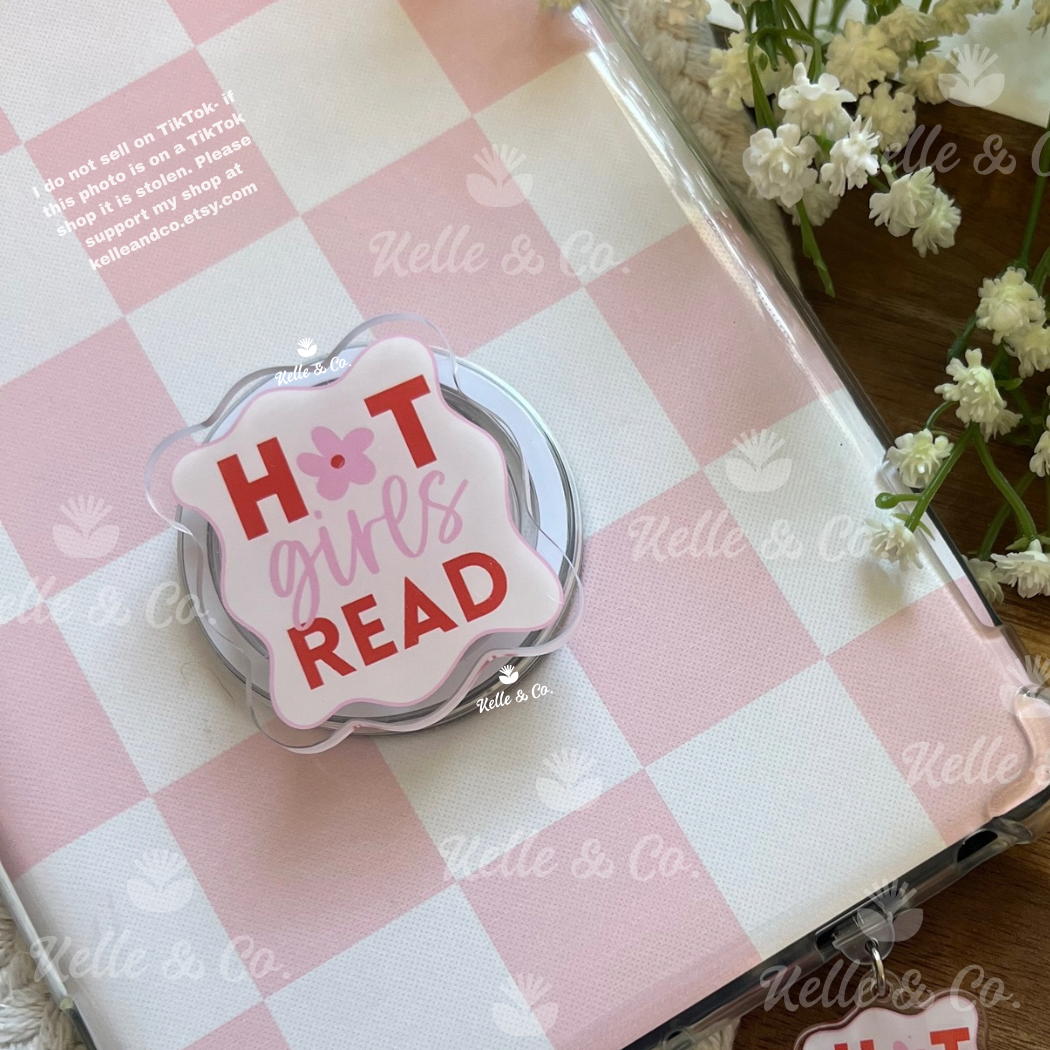 Hot Girls read Kindle grip | kobo grip | kindle accessories: Regular Grip
