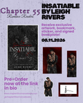 Insatiable (Edge of Darkness, #1) by Leigh Rivers **PREORDER