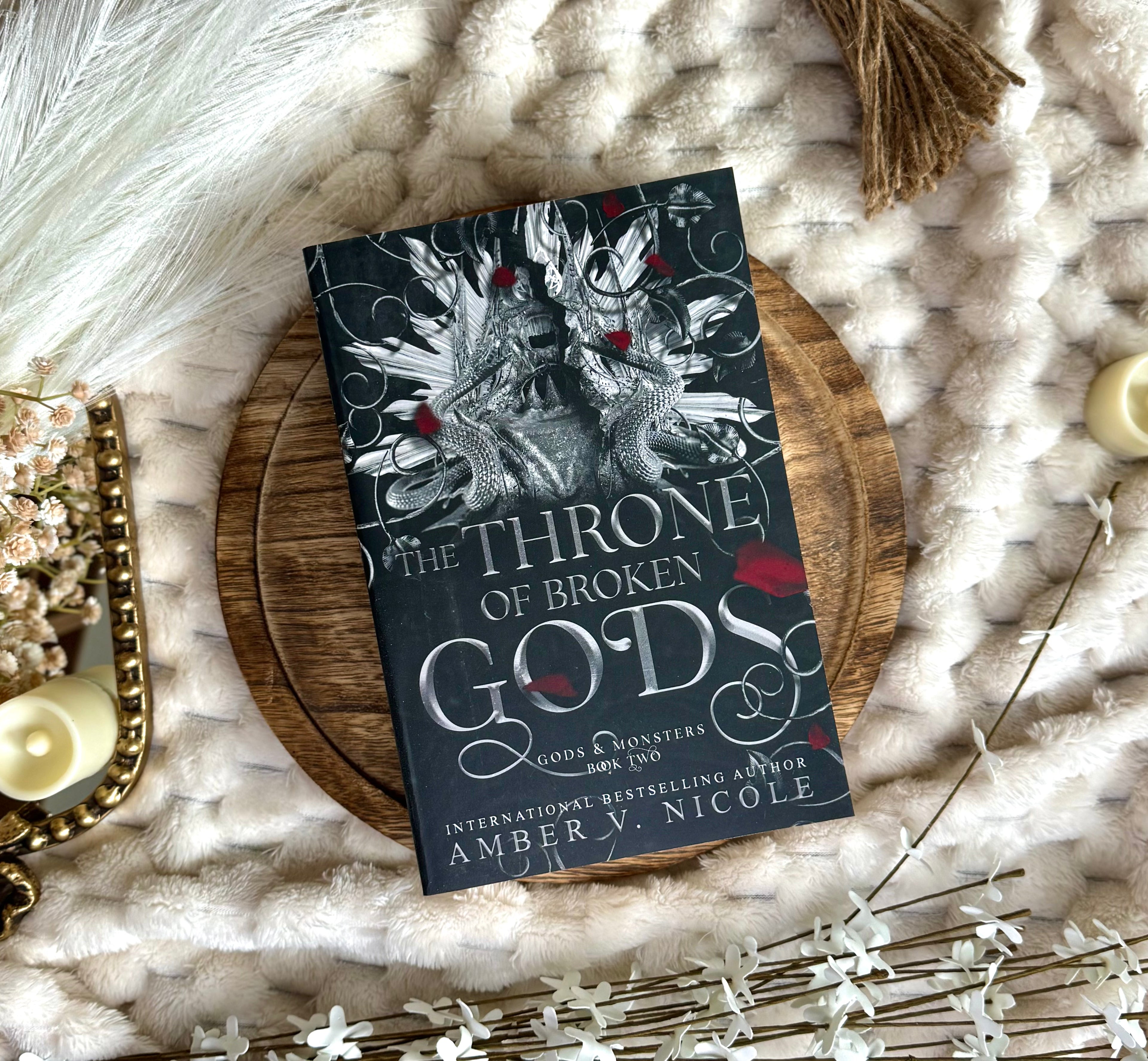 The Throne of Broken Gods by Amber V. Nicole (Gods & Monsters, #2)