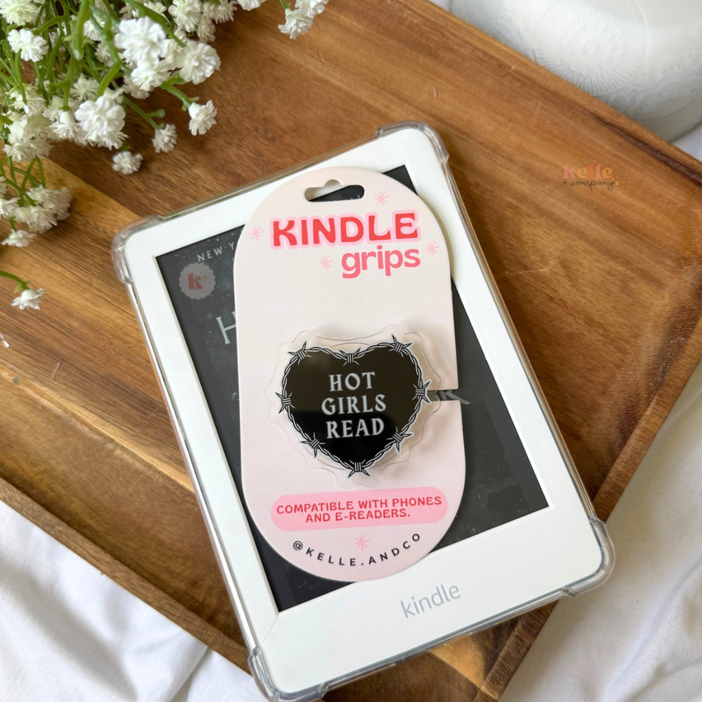 Hot girls read Kindle accessory | kindle grip | kindle case: Make it MagSafe