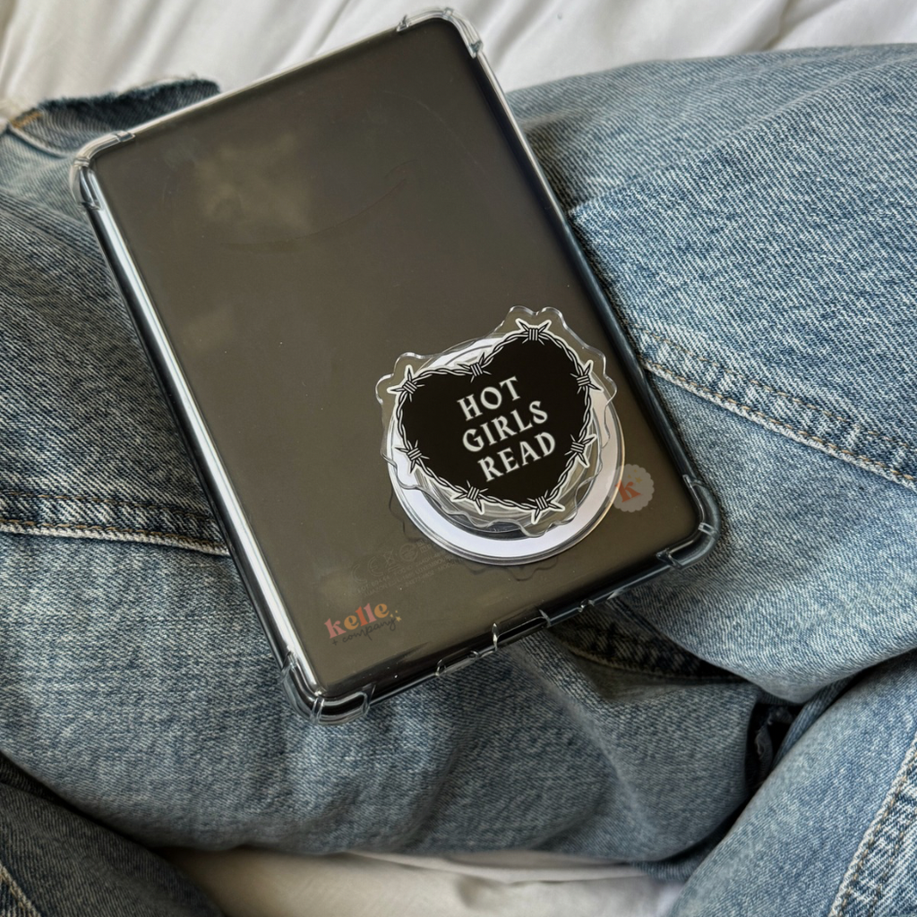 Hot girls read Kindle accessory | kindle grip | kindle case: Make it MagSafe