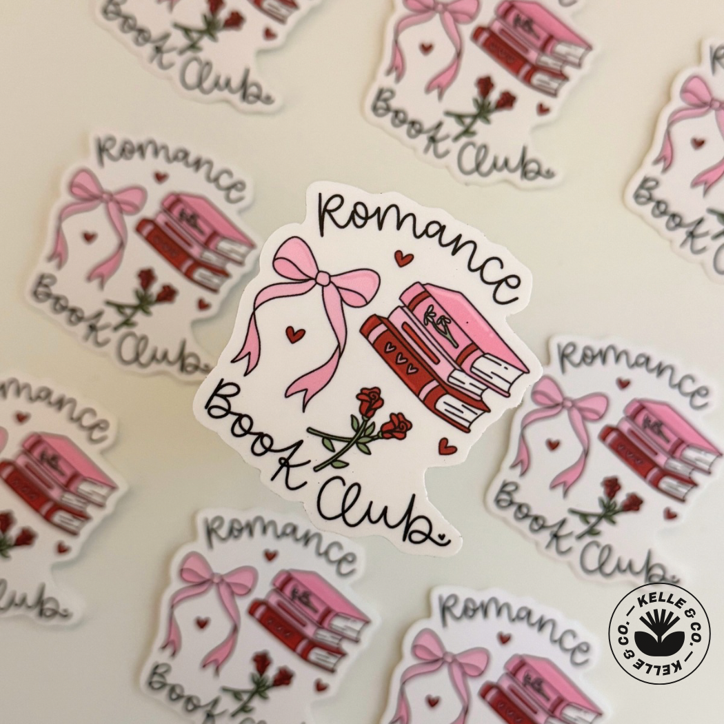 Romance reader stickers | bookish sticker | kindle stickers